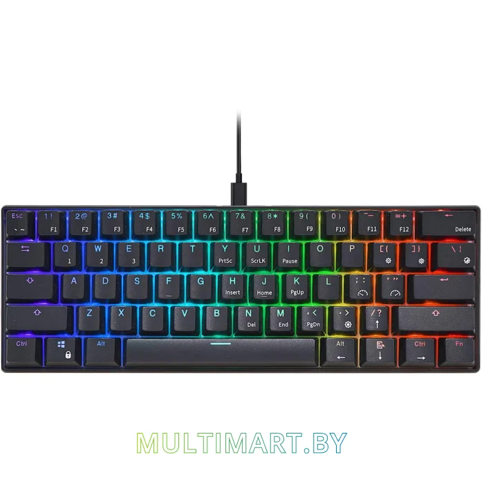 Клавиатура Royal Kludge RK61 RGB (черный, RK Brown)